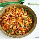 Masala sabudana khichdi