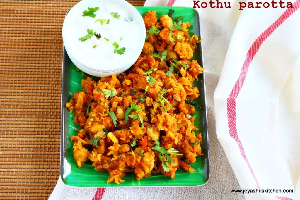 Veg kothu parotta