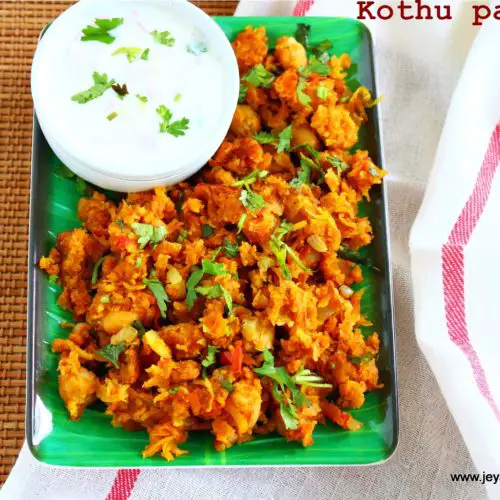 Veg kothu parotta