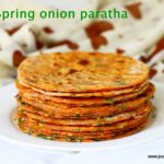 Spring onion paratha