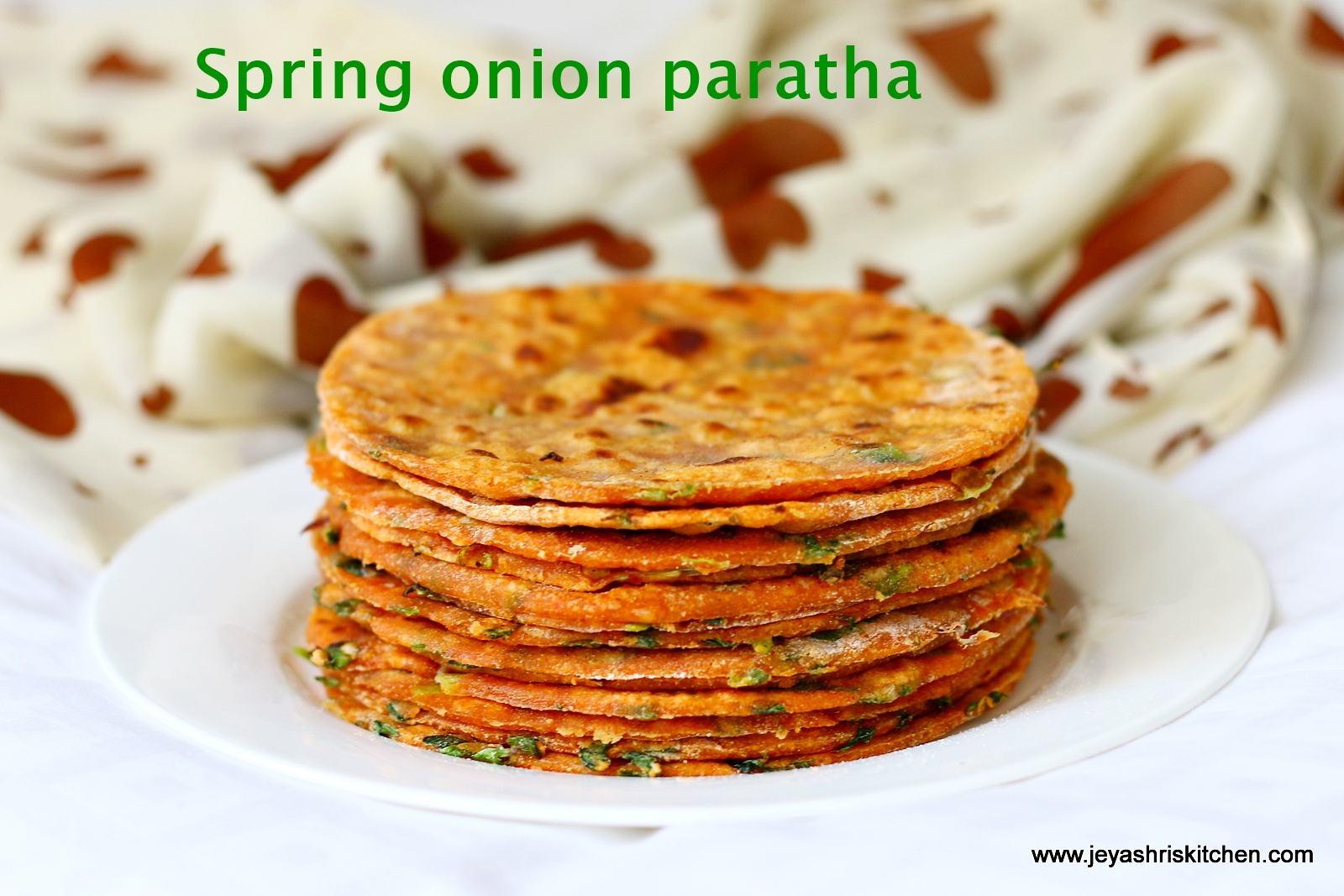 How to make spring onion paratha