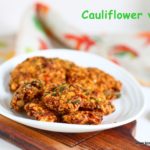 Cauliflower vadai
