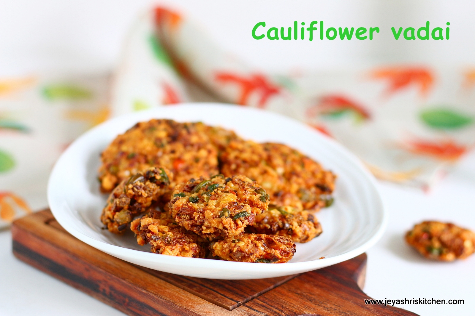 Cauliflower vadai