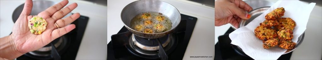 Mini Cauliflower vadai 