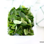 How to store curry leaves