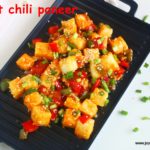 Sweet chilli paneer