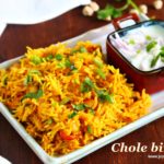 Chole biryani