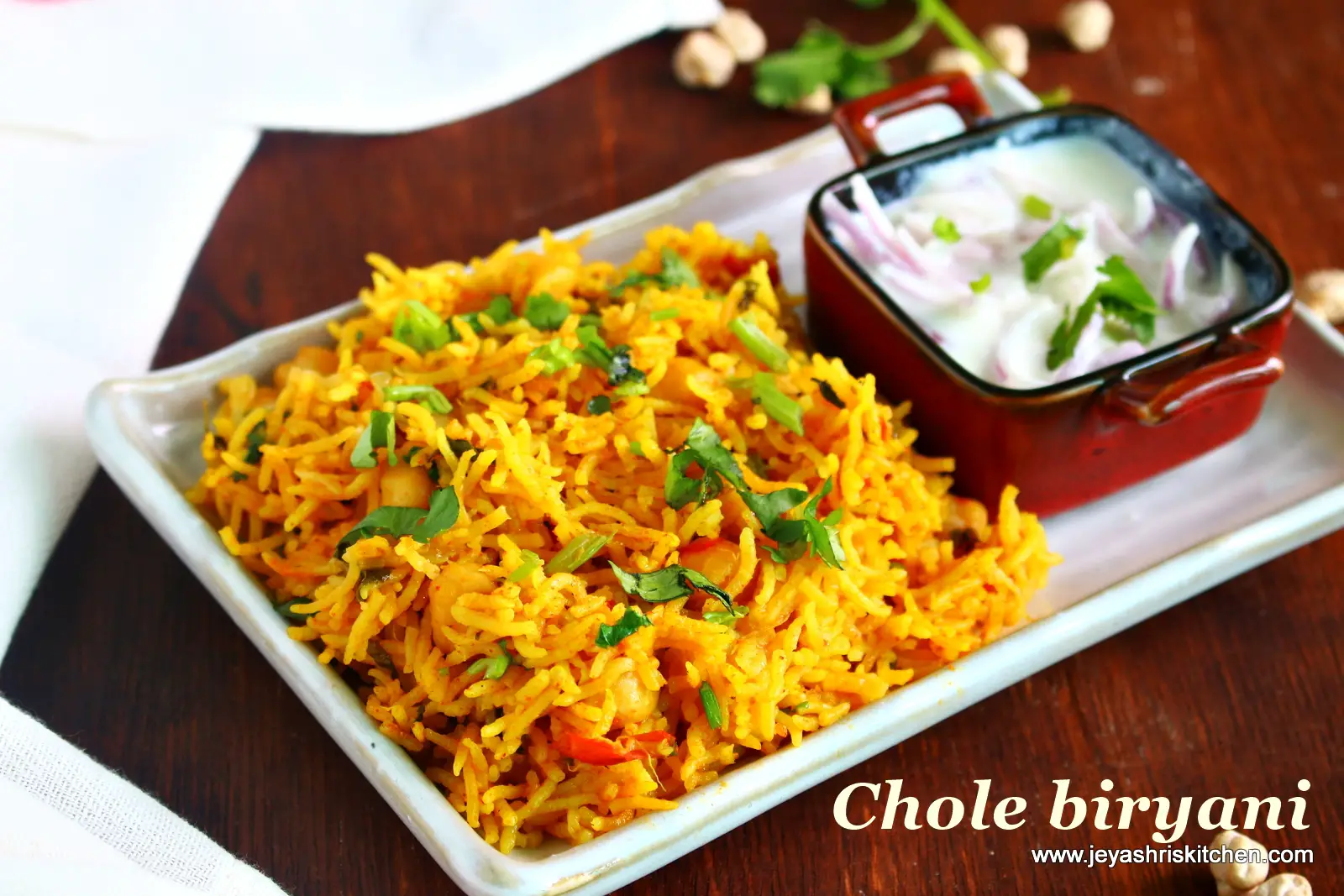 Chole Biryani recipe