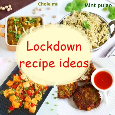 Lockdown recipe ideas
