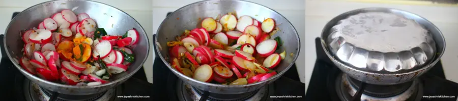 Radish fry