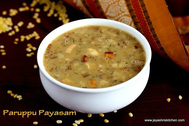 Paruppu payasam