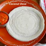 Coconut dosai
