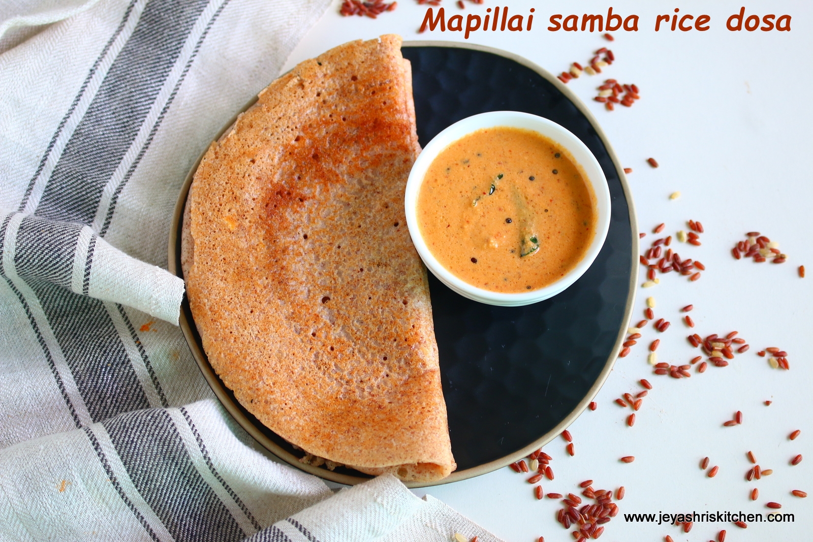 Mapillai samba rice dosa