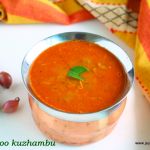 Banana flower gravy