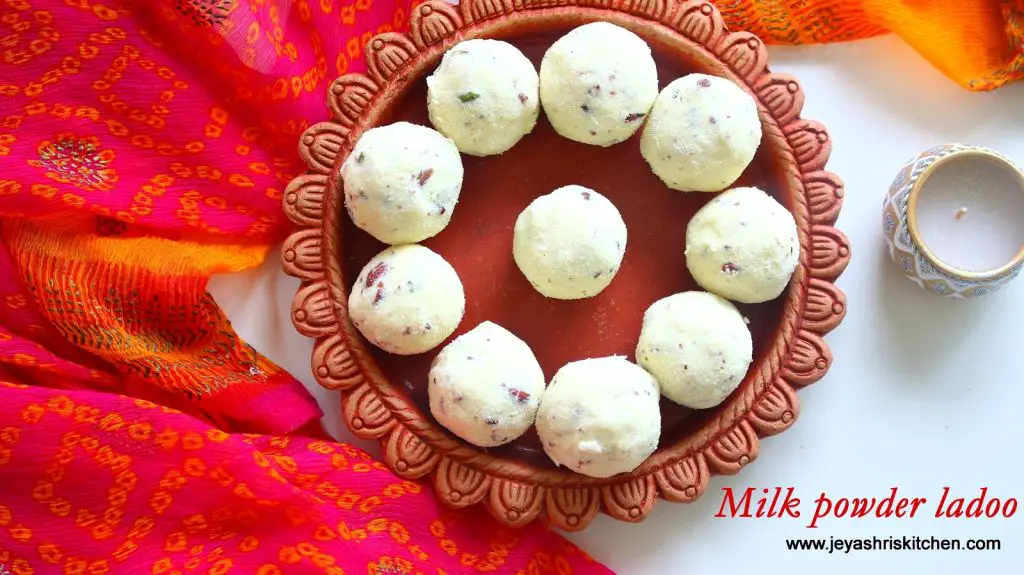 Milk powder ladoo