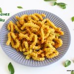 Curry leaves murukku