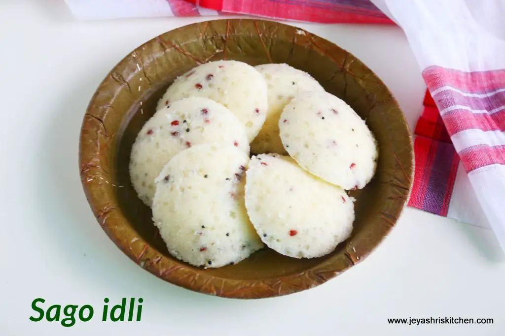 Sago Idli