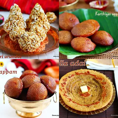 Karthigai Deepam recipes