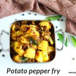 Potato pepper fry