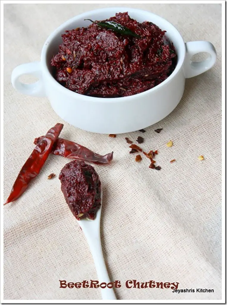 Beetroot chutney