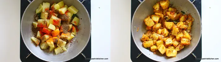 potato pepper fry