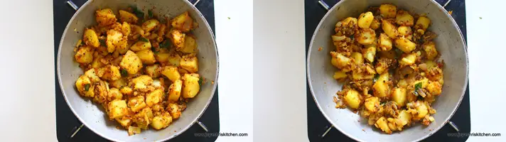 potato pepper fry