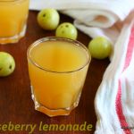 Gooseberry lemonade