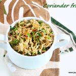 Chili Coriander fried rice