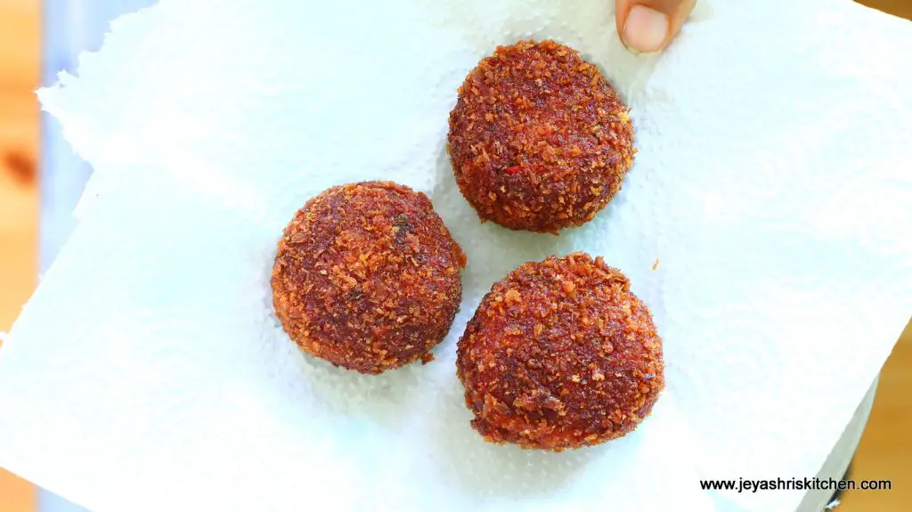 beetroot cutlet