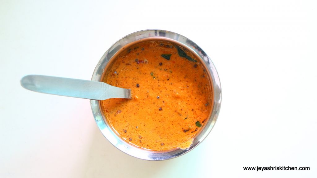 Tomato pepper chutney