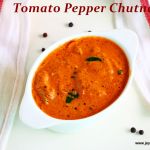 Tomato pepper chutney