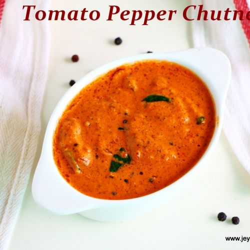 Tomato pepper chutney
