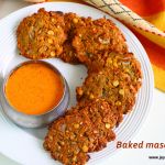 Baked masala vadai