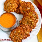 Baked masala vadai