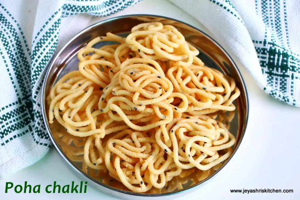 Poha chakli