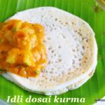 idli dosai kurma