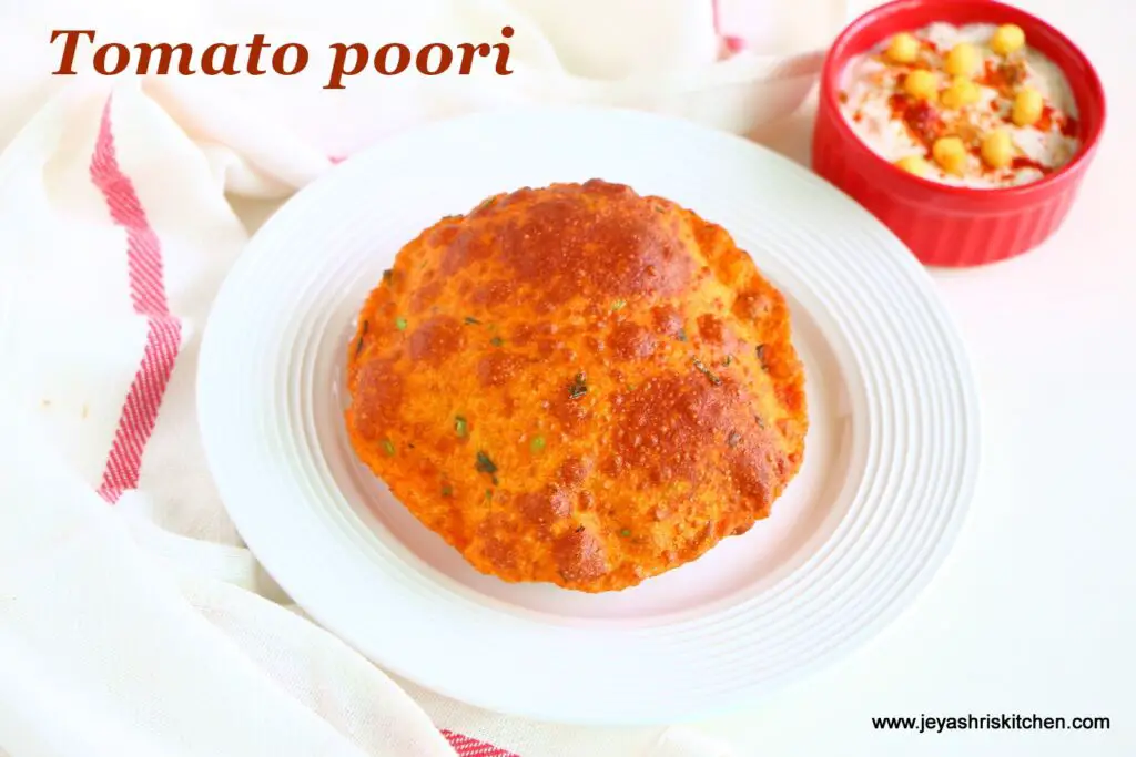 Tomato poori