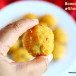 Bakery style motichoor laddu