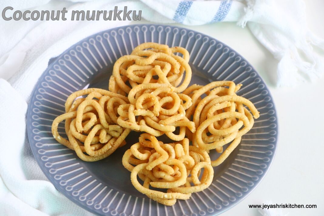 Coconut murukku