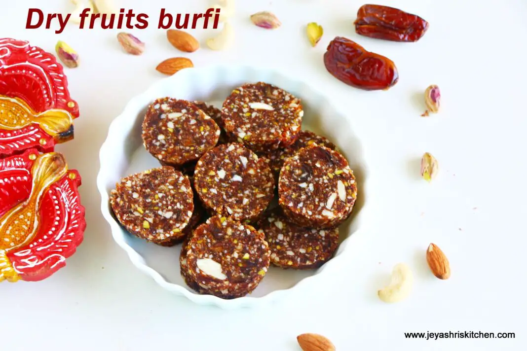 Dry fruits burfi