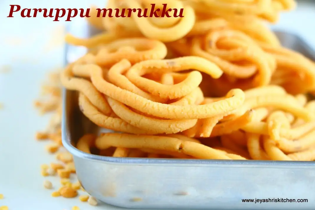 Paruppu murukku