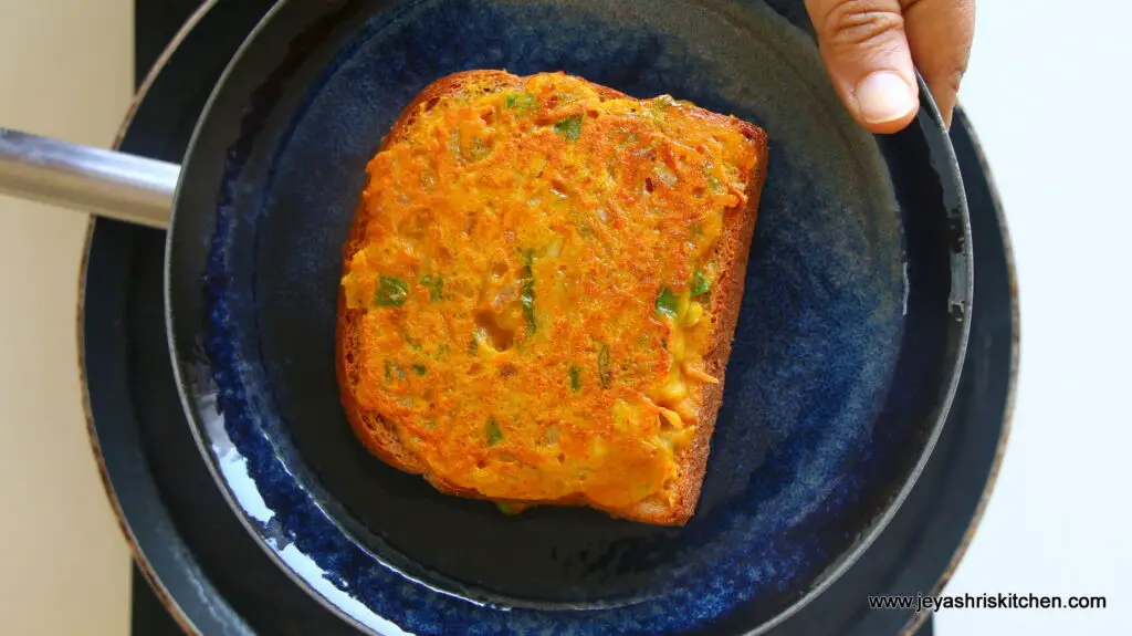 moong dal toast