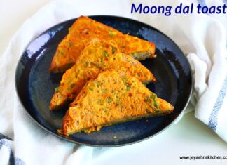 Moong dal toast recipe Moong dal dosa