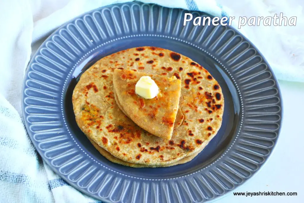Paneer paratha recipe 