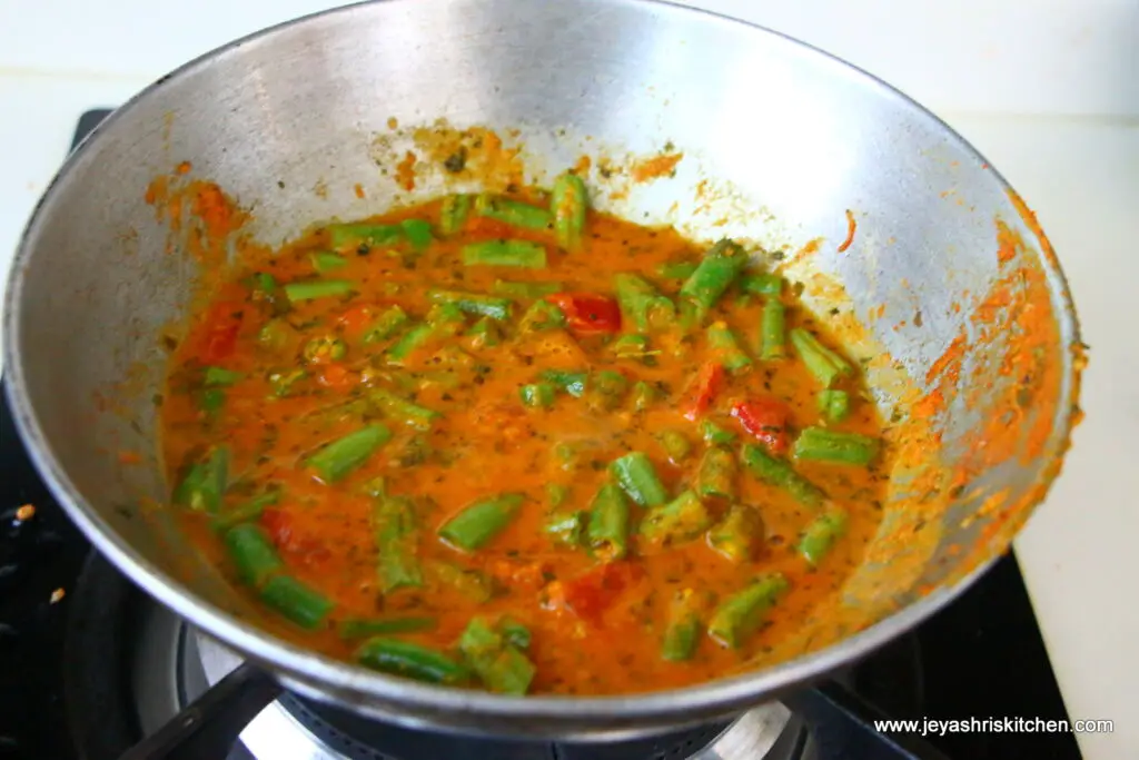 green beans masala