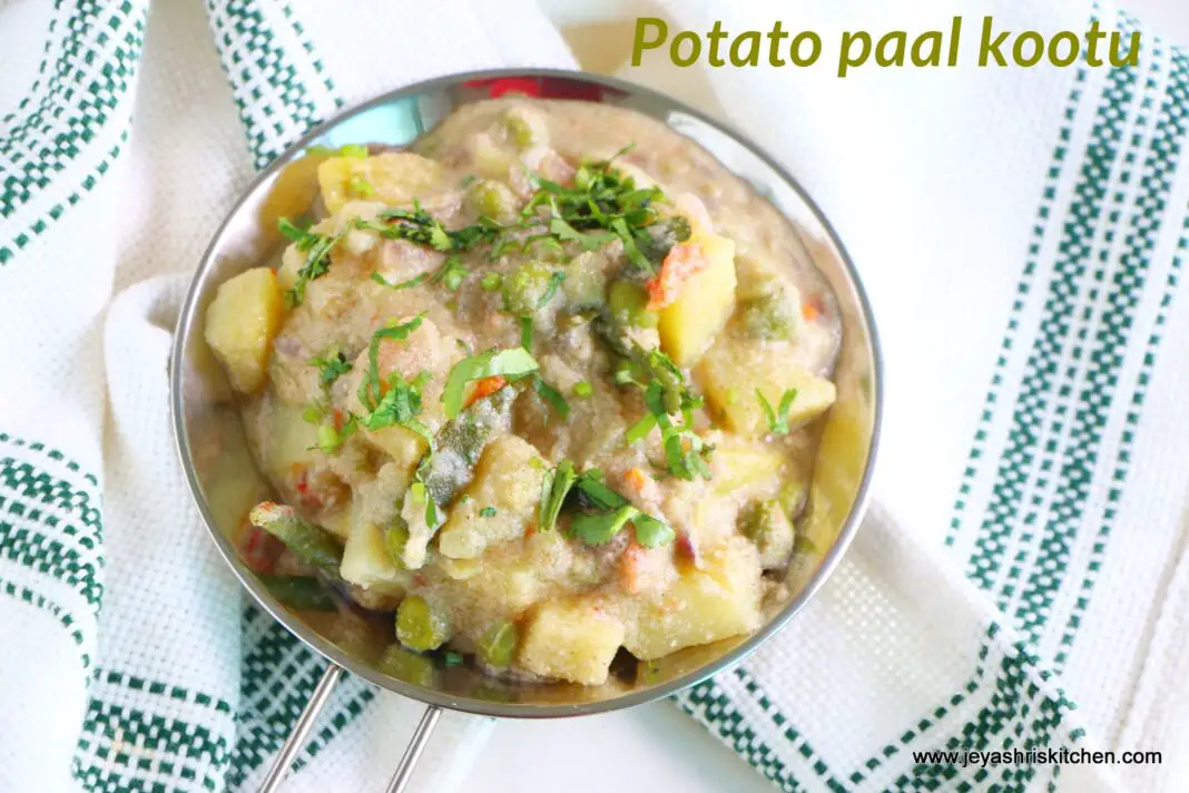 Potato paal curry