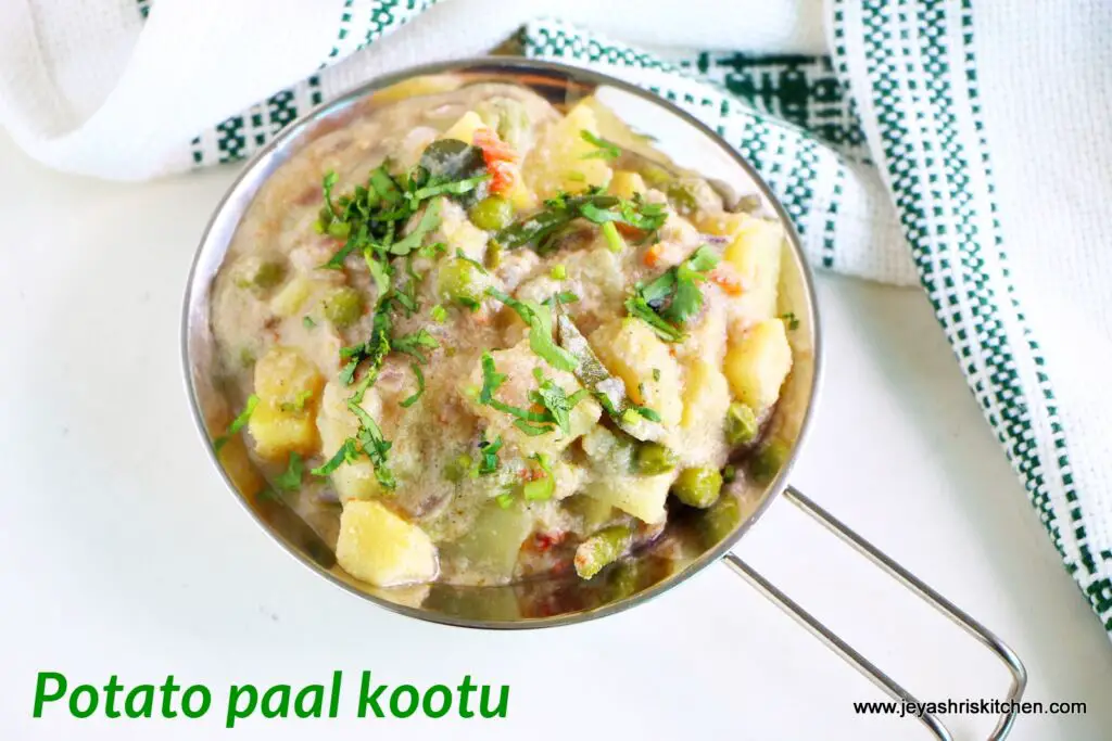 Potato paal kootu