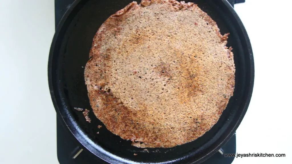 Ragi dosa recipe