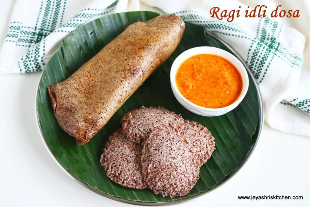 Ragi Idli dosa