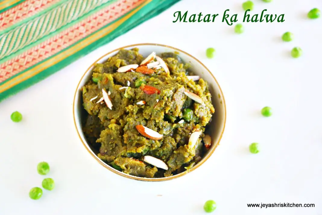 Matar ka halwa